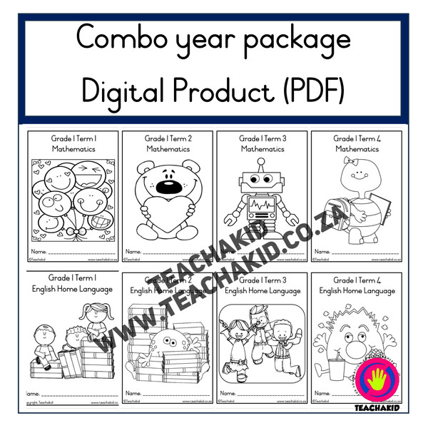 YEAR PACKAGE: Combo-Grade 1 (PDF)