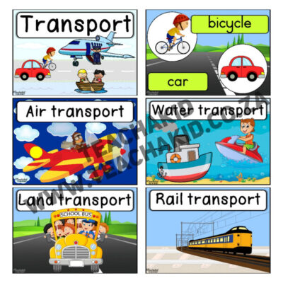 Transport 01 - Life Skills theme (PDF) - Image 2