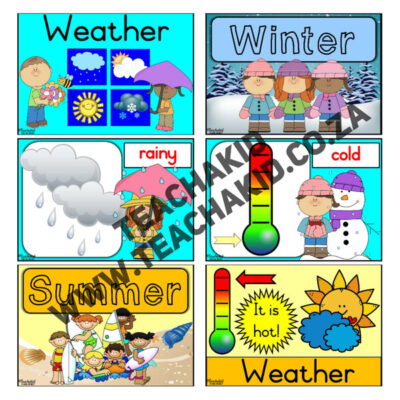 Weather and Seasons 01 - Life Skills theme (PDF) - Image 2