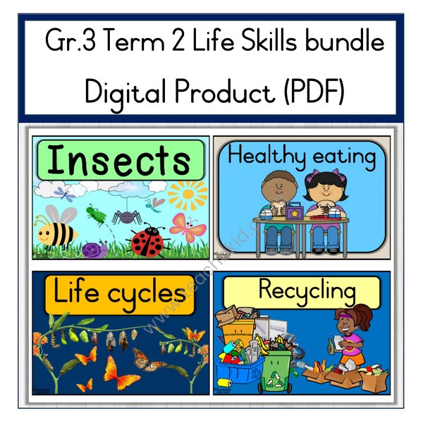 TERM 2 Life Skills Bundle-Grade 3 (PDF)