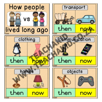 Long ago - Life Skills theme (PDF) - Image 2