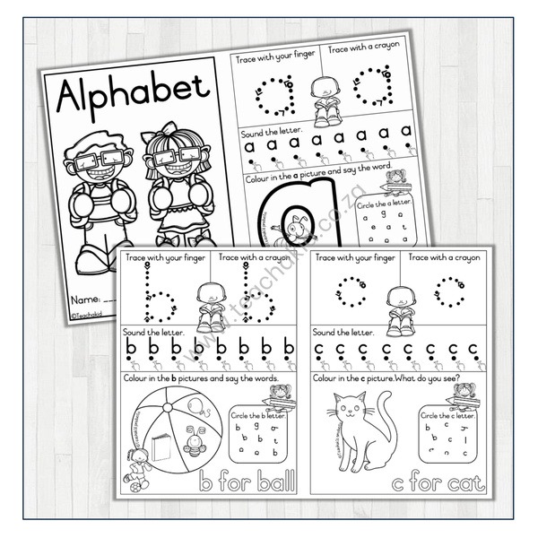 Alphabet Activity Book (PDF)