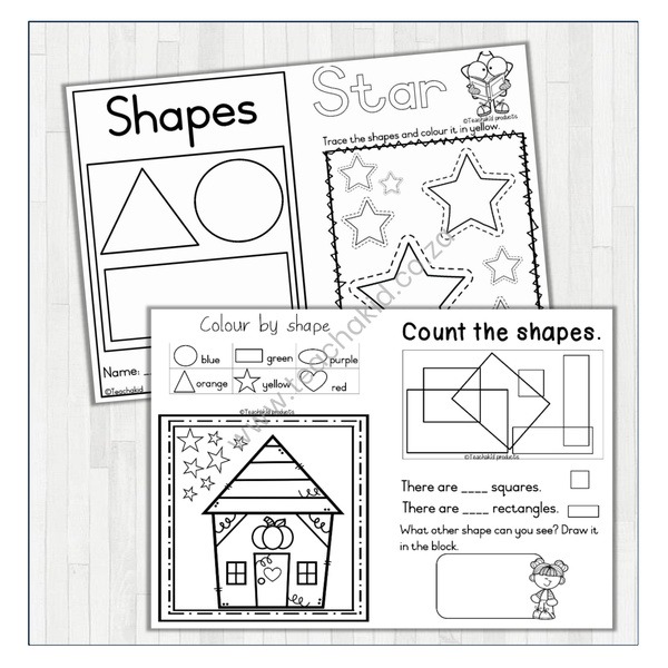 Shapes Activity Book (PDF)