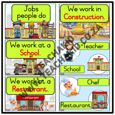 Jobs people do - Life Skills theme (PDF) - Image 2
