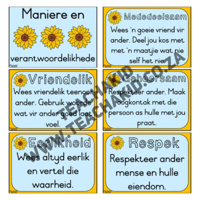 Maniere en verantwoordelikheid - Temaprente (PDF) - Image 2