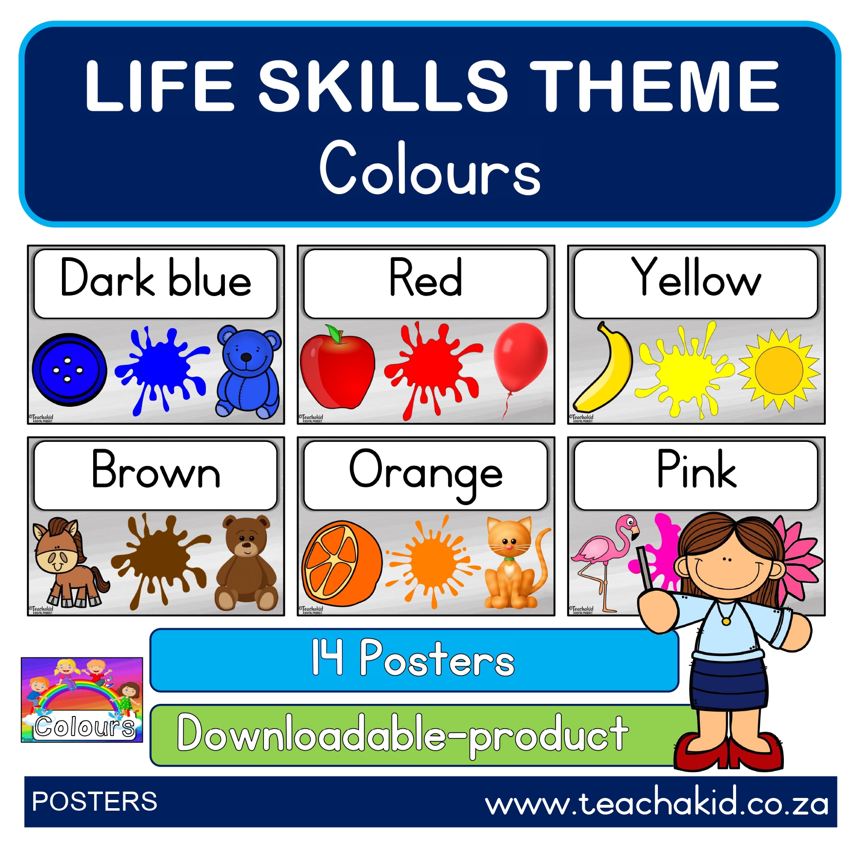 Life Skills theme-Colours (digital)
