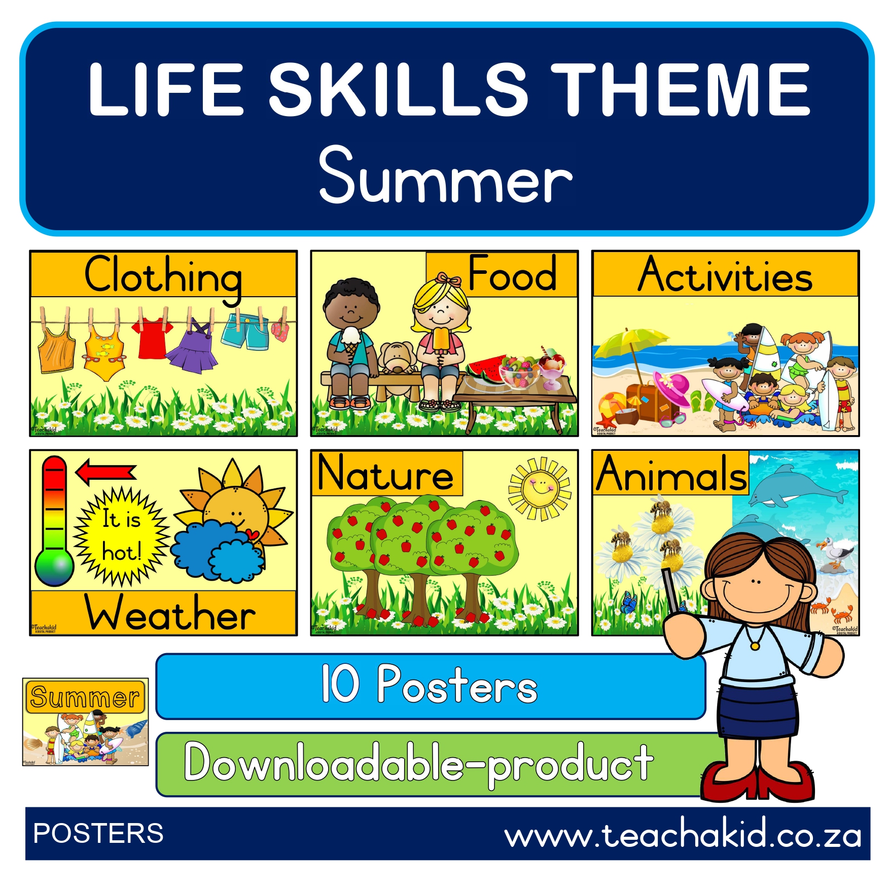 Life Skills theme-Summer (digital)