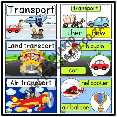 Transport02 - Life Skills theme (PDF) - Image 2