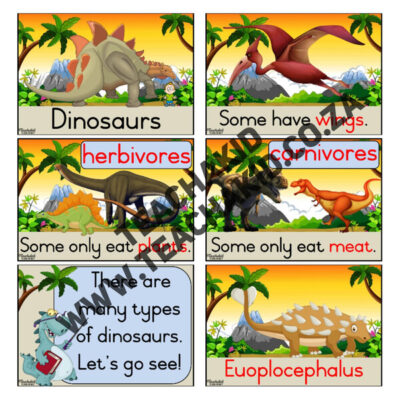 Dinosaurs - Life Skills theme (PDF) - Image 2