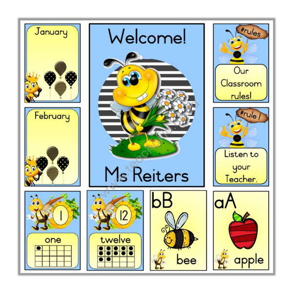 Bee Set (Printed)