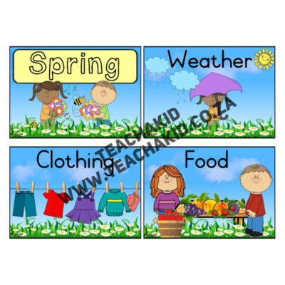 Spring - Life Skills theme (PDF) - Image 2