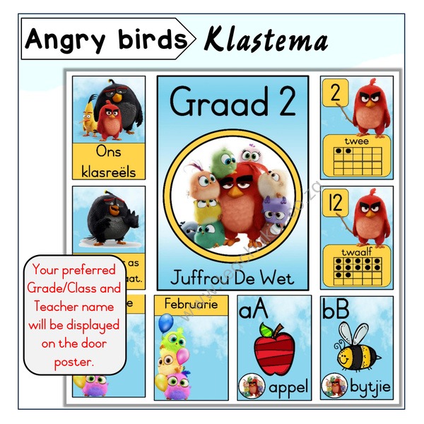 Angry Birds Klastema (printed)