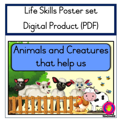 Animals that help us - Life Skills theme (PDF)