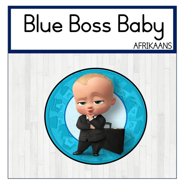 Boss Baby-Blou Klastema (printed)