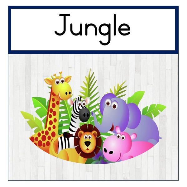 Jungle Class Theme Set (printed)