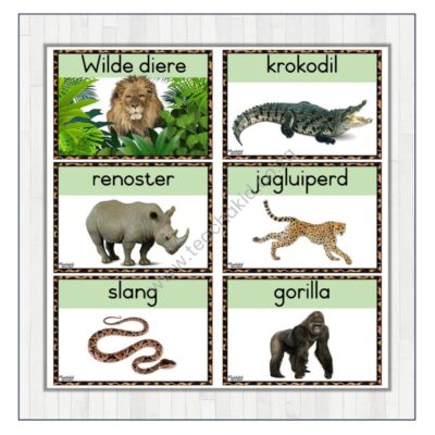 Wilde diere - Temaprente (PDF) - Image 2