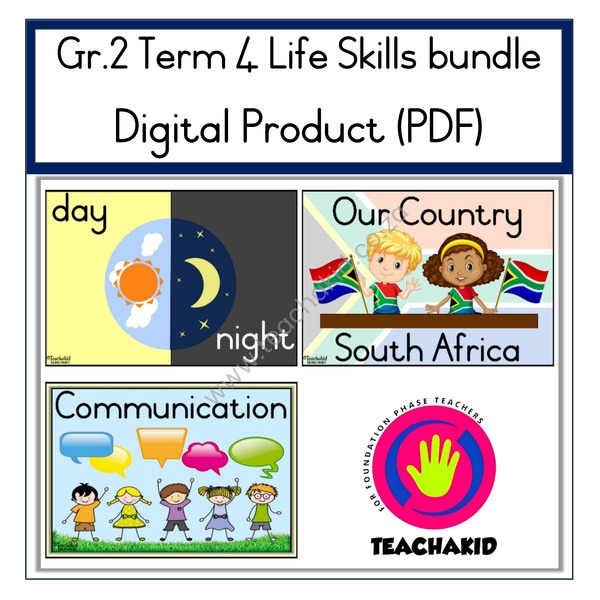 TERM 4 Life Skills Bundle-Grade 2 (PDF)