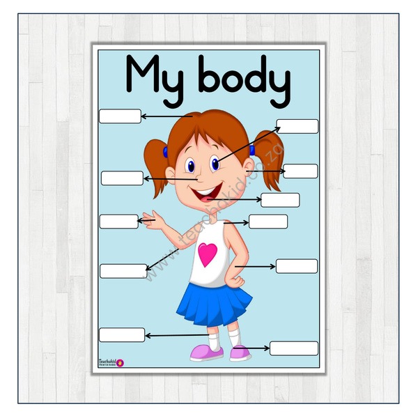 My body Poster 02 (printed)