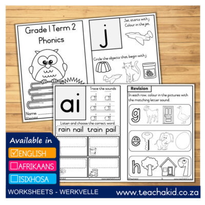 Term 2 Grade 1 Phonics (digital)