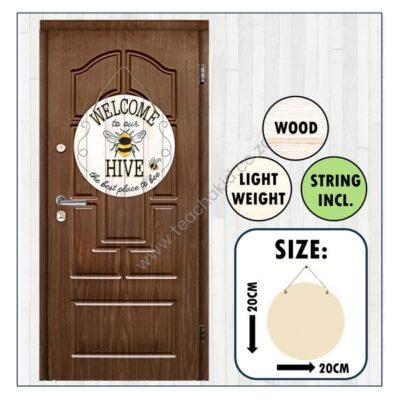 Door Sign - Bee