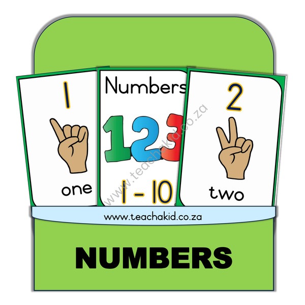 Numbers Flash cards (PDF)