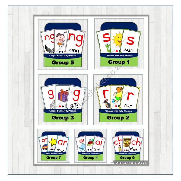 Package – Jolly Phonics Flashcards (PDF)