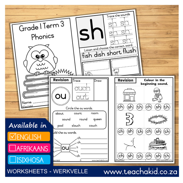 Term 3 Grade 1 Phonics (digital)