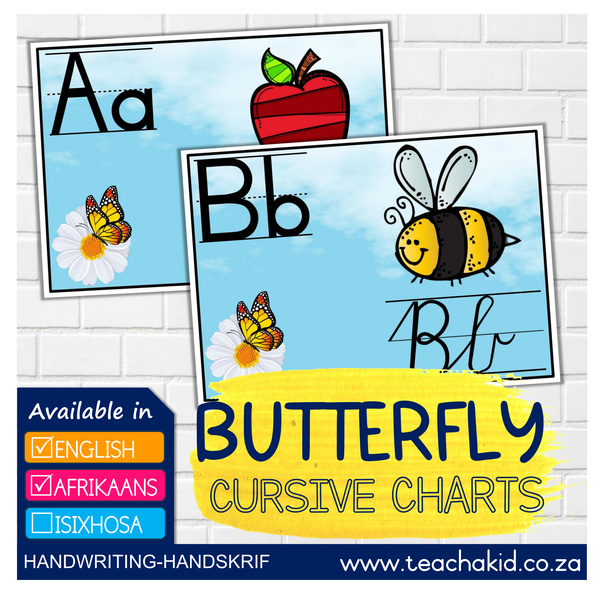 Cursive Butterfly-Skoenlapper