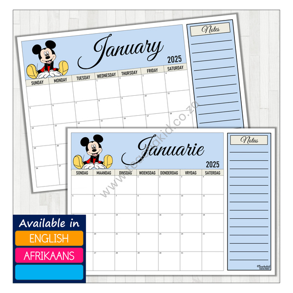 Desk pad calendar 005 (PDF)