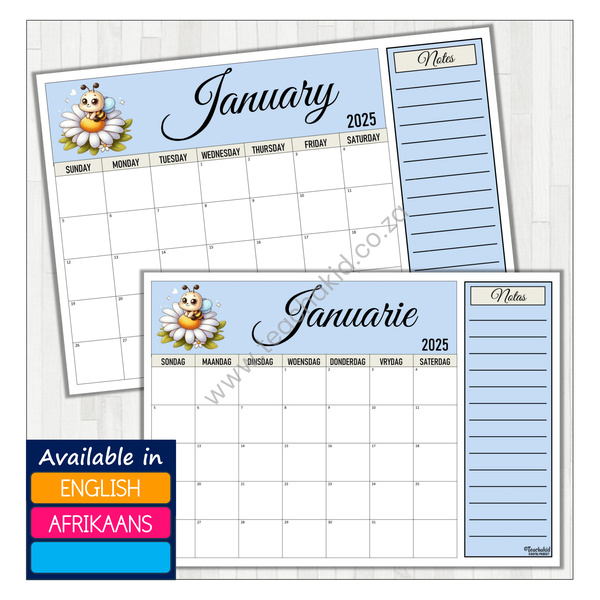 Desk pad calendar 003 (PDF)