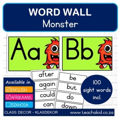 Word Wall Monster (digital)
