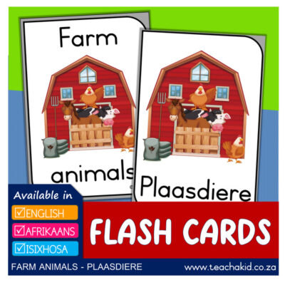 Plaasdiere - Farm Animals - Izilwanyana Zasendle (digital)