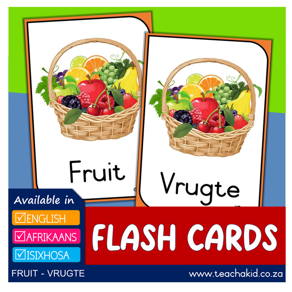 Vrugte – Fruit – Iziqhamo (digital)