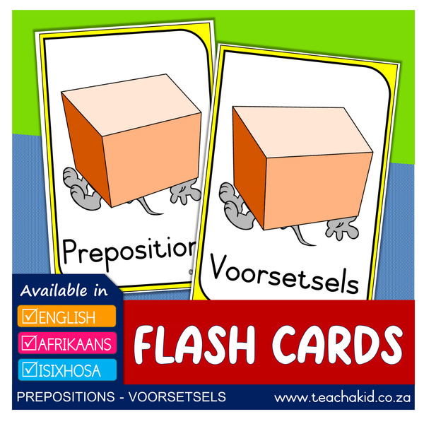 Voorsetsels – Prepositions (digital)