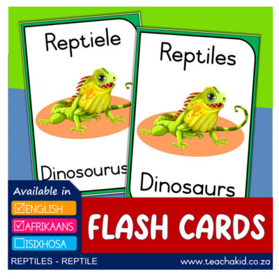 Reptiele en dinosourusse - Reptiles and Dinosaurs (digital)