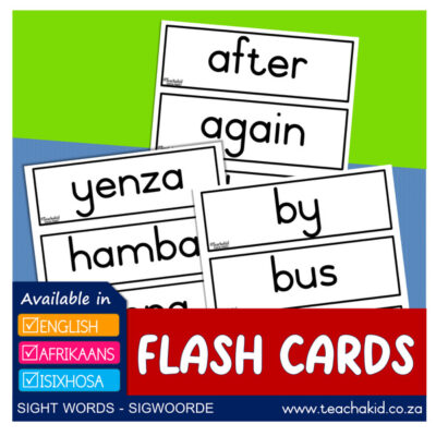 100 Sigwoorde - 100 Sight words (digital)