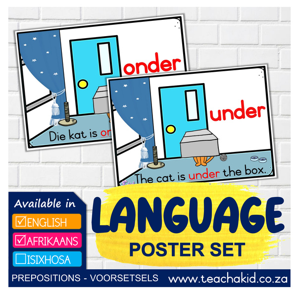 Prepositions – Voorsetsels