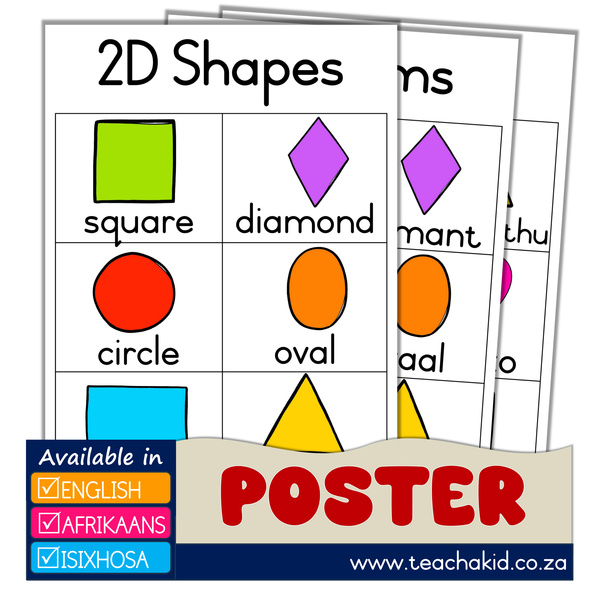 2D Shapes – 2D Vorms – Iimilo(2D)