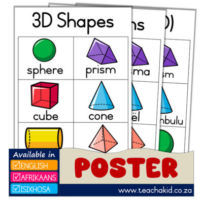 3D Shapes - 3D Vorms - Iimilo(3D)