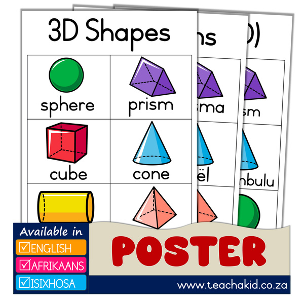 3D Shapes – 3D Vorms – Iimilo(3D)