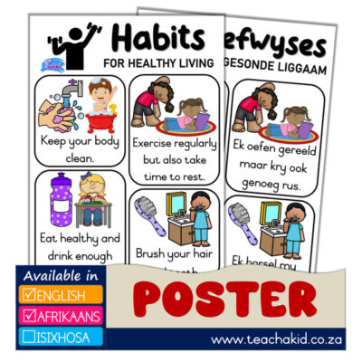 Healthy habits - Gesonde leefwyses