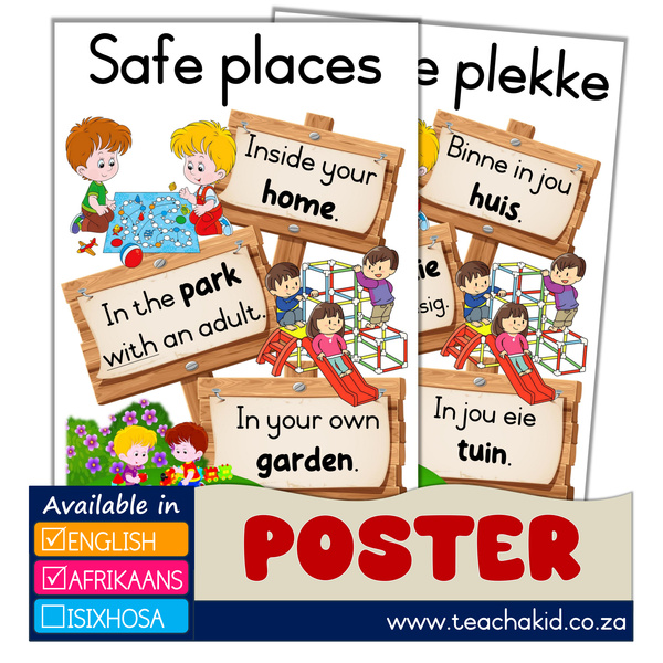 Safe places – Veilige plekke