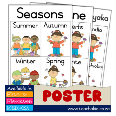 Seasons - Seisoene - Amaxesha onyaka