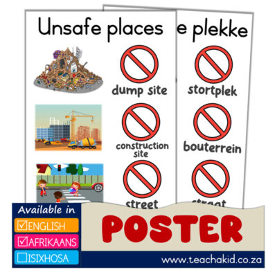 Unsafe places - Onveilige plekke