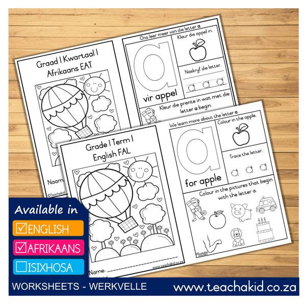 Term 1 Grade 1 First Additional-Eerste Addisionele Taal (digital)