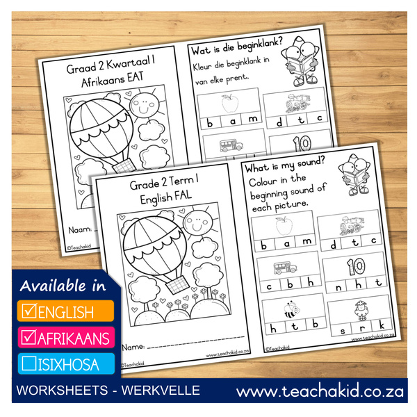 Term 1 Grade 2 First Additional-Eerste Addisionele Taal (digital)