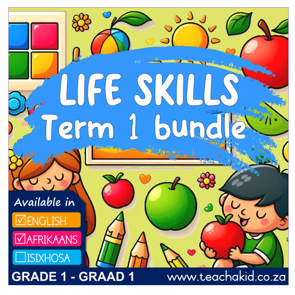 Term 1 Bundle Grade 1-Graad 1 (digital)