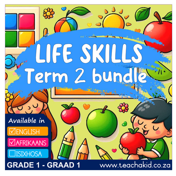 Term 2 Bundle Grade 1-Graad 1 (digital)