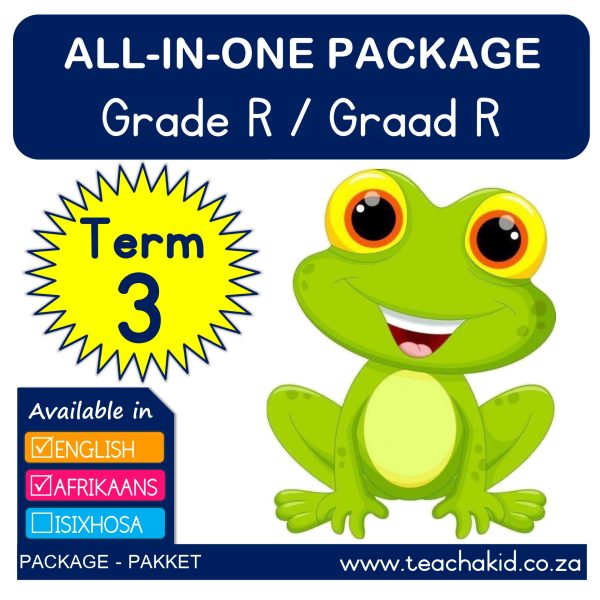 Grade R Term 4 All in one package (PDF) - Teachakid