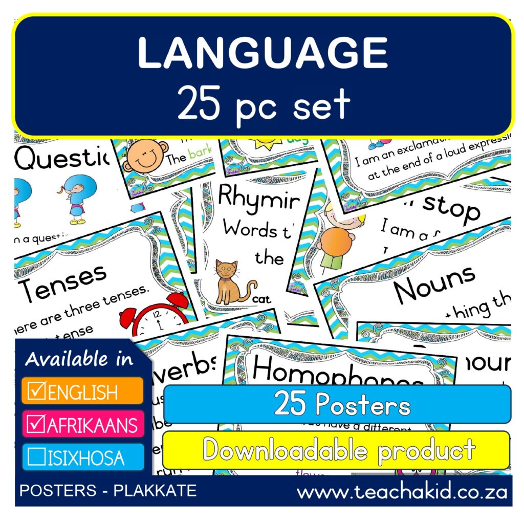 Language Posters Pdf Teachakid